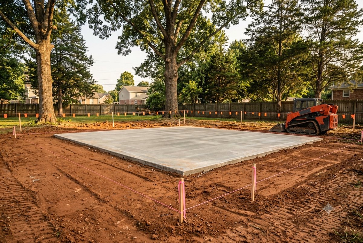Cleared build-ready lot